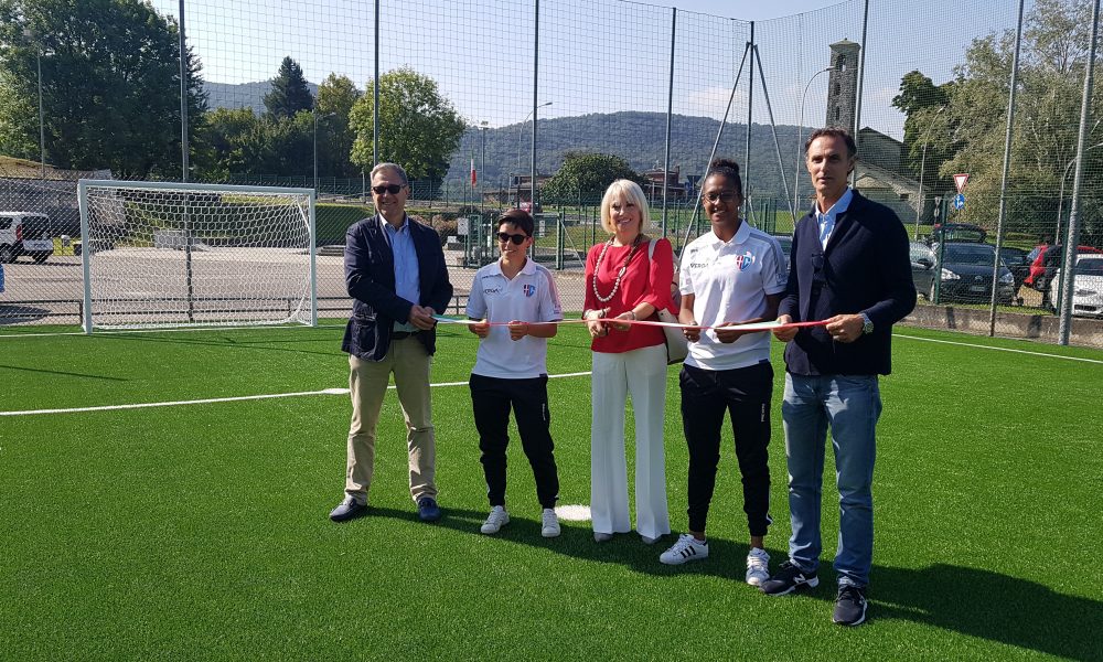 Sagnino, centro sportivo rimesso a nuovo, rifatto il campo da calcetto