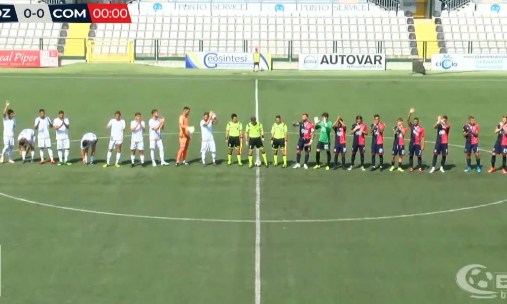 Calcio, il Como vince contro il Gozzano e resta a punteggio pieno