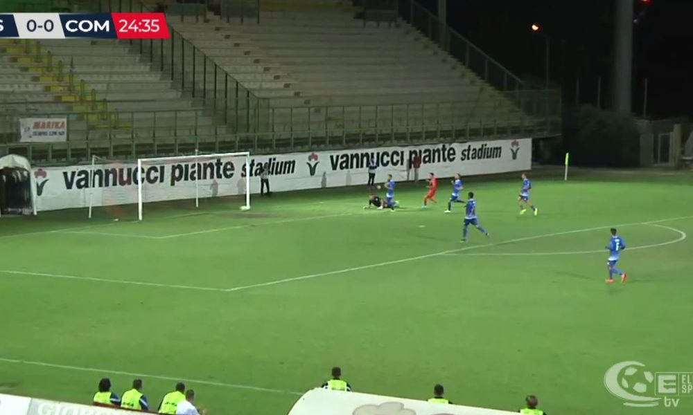 Pareggio in rimonta per il Como sabato sera contro la Pistoiese, mercoledì l’Arezzo