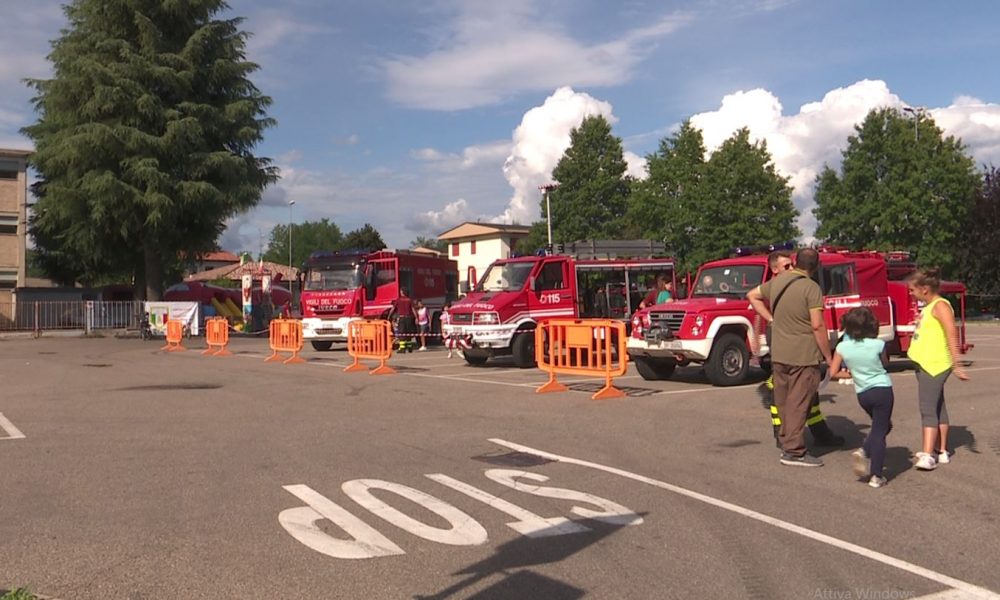 Lomazzo, festa per i 110 anni del distaccamento dei vigili del fuoco