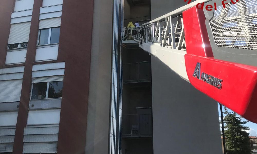 Cantù, nido di calabroni in ospedale, intervengono i vigili del fuoco