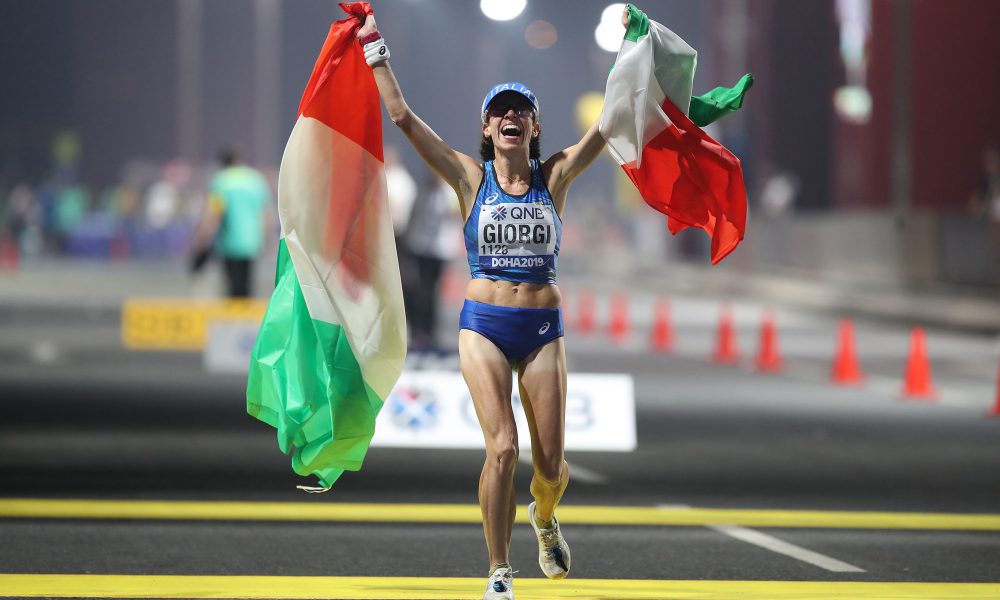 Mondiali di Atletica a Doha, medaglia comasca: bronzo di Eleonora Giorgi nella 50 km di marcia