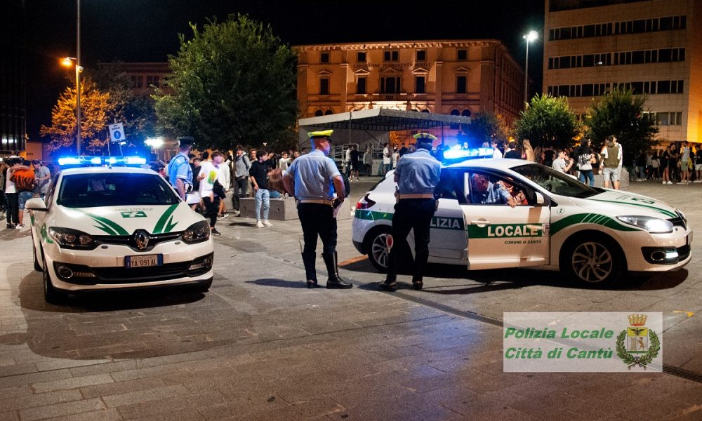 Mercoledrink a Cantù, controlli a tappeto: tre casi di alcol a minori di 16 anni
