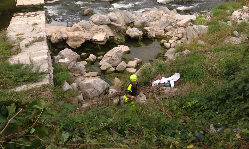 Esercitazione della Protezione Civile, squadre al lavoro lungo il Torrente Breggia
