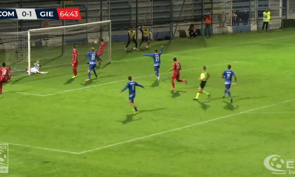 Calcio, vittoria in rimonta per il Como contro il fanalino di coda Giana