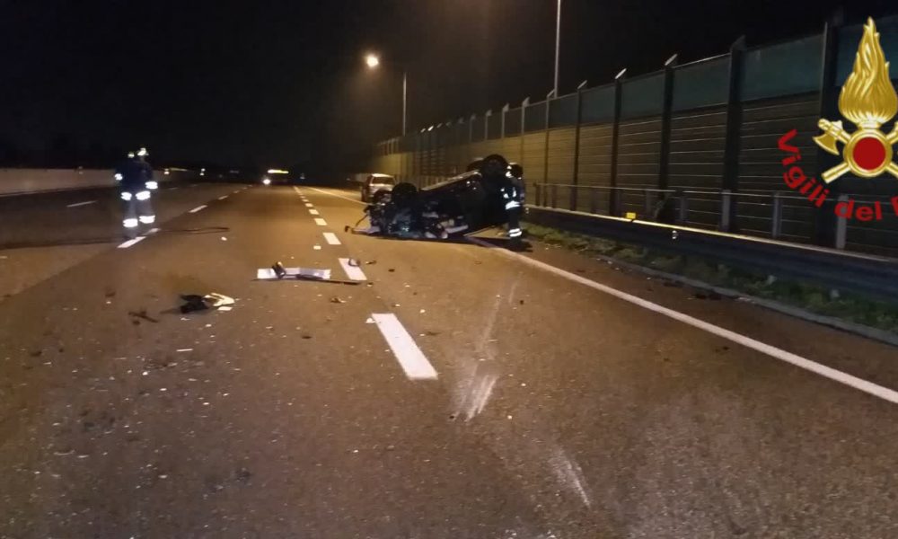 Incidente nella notte sull’A9 tra Fino Mornasco e Lomazzo, tre i feriti