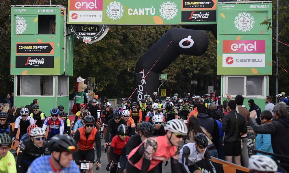 Gran Fondo “Il Lombardia”, 2.500 atleti in gara provenienti dai cinque continenti