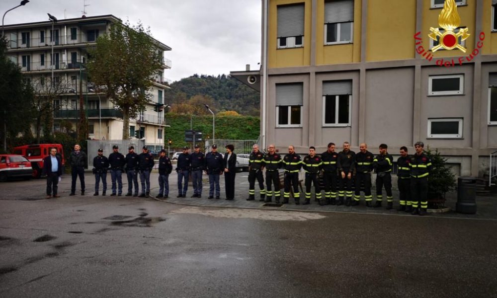 Vigili del fuoco in lutto per i tre pompieri morti in servizio ad Alessandria