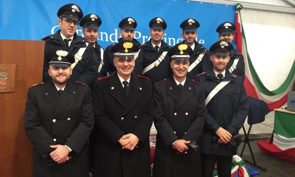 Turate, carabinieri in festa con i cittadini per i dieci anni della stazione