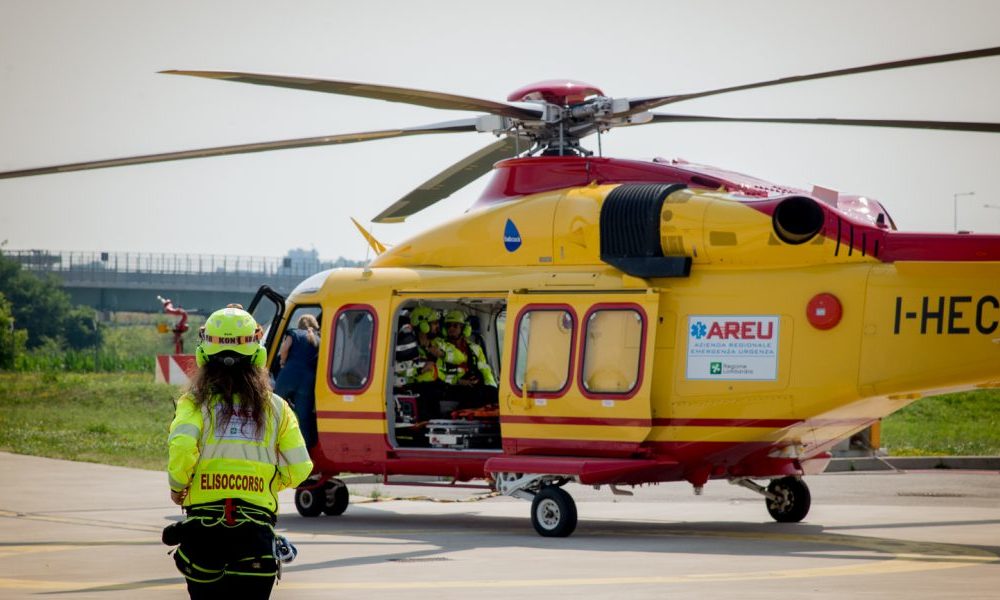 Terremoto in Albania, elicottero di Areu per gestire la fase di emergenza