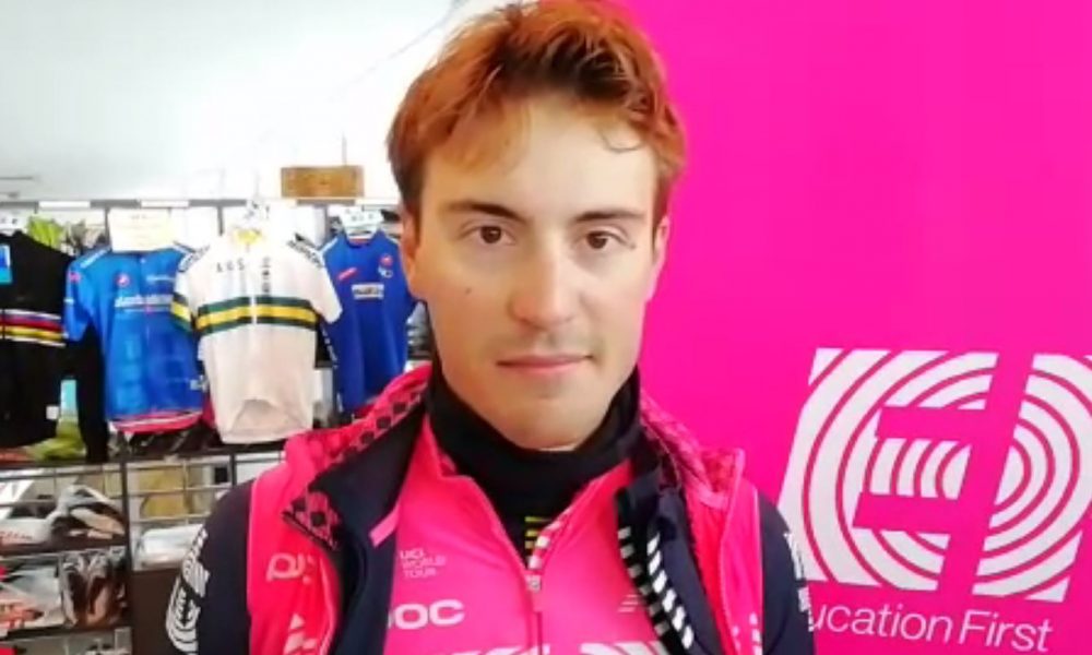 Ciclismo: pedalata con gli amatori per il vincitore del Giro delle Fiandre, Bettiol. Evento promozionale al Colle del Ghisallo