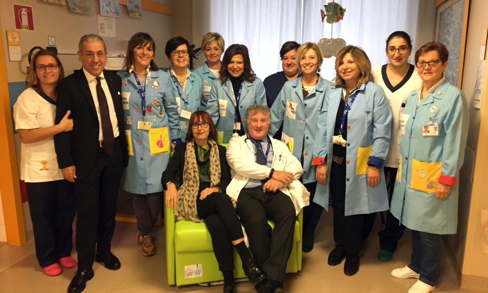 Pediatria, l’Abio regala nuove poltrone agli ospedali Sant’Anna e Sant’Antonio Abate di Cantù