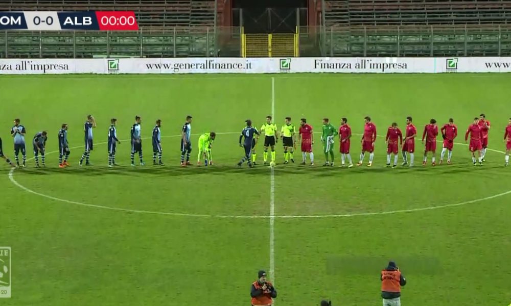 Calcio, per il Como un pari con l’Albinoleffe nell’ultima partita del girone d’andata