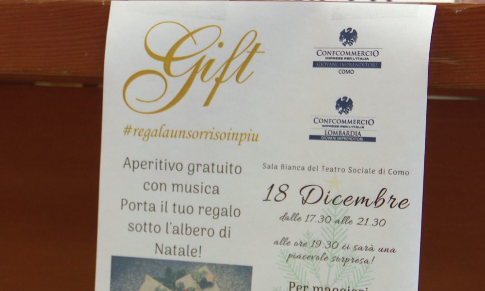 A Natale regala un sorriso in più: presentato l’evento “Gift” dei Giovani di Confcommercio Como
