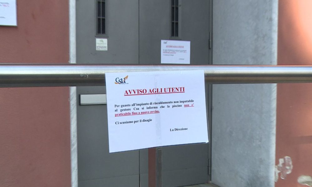 Guasto al riscaldamento, piscina Sinigaglia chiusa. Incerta la data di riapertura