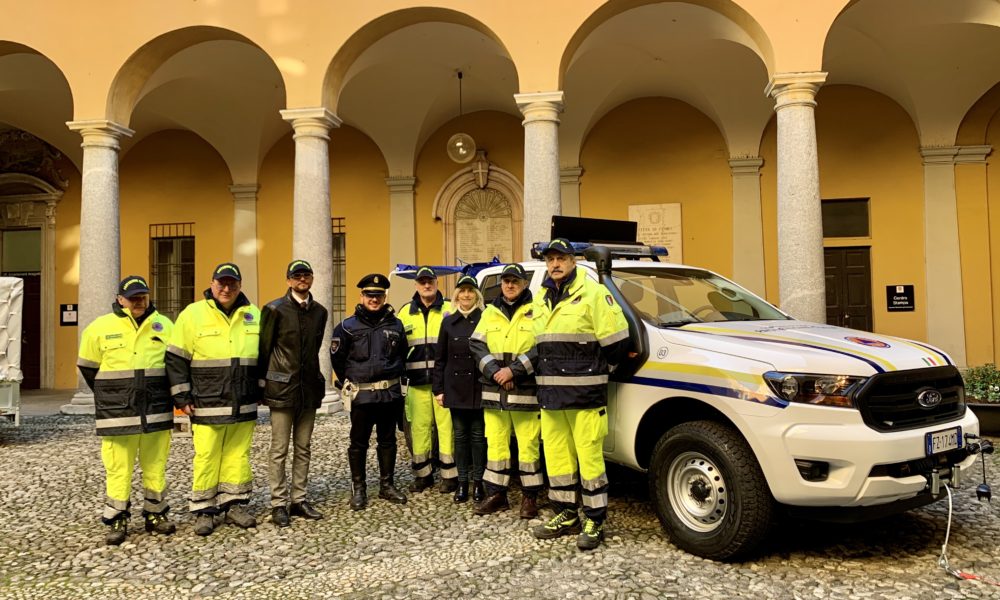 Como, un nuovo pick up per la protezione civile