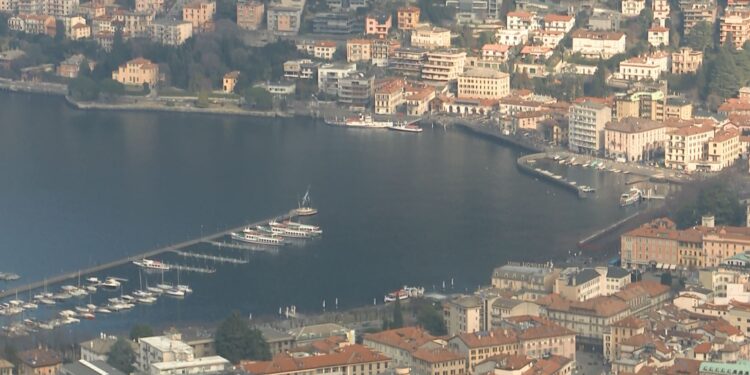 Como vista dall'alto