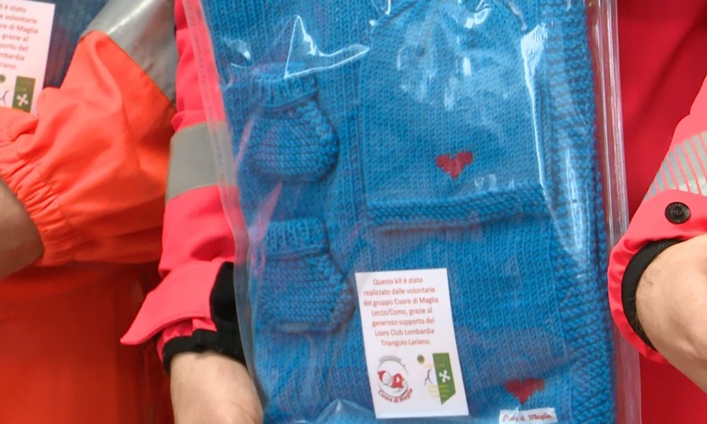 “Una calda accoglienza”: nuovo kit per i neonati a bordo dei mezzi di soccorso
