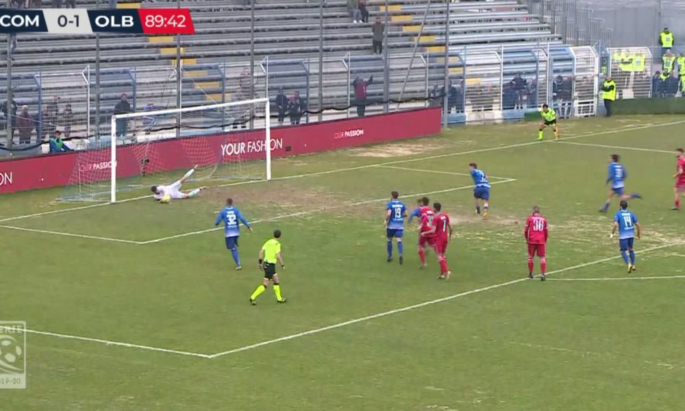 Calcio, Como sconfitto in casa dall’Olbia, squadra ultima in classifica