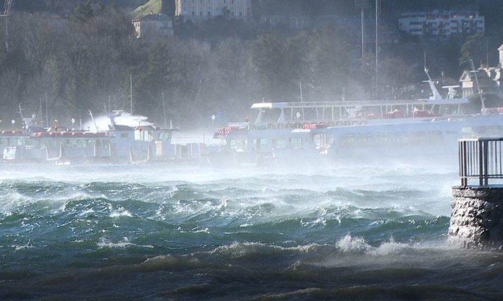 Torna il vento sul Lario: dalla mezzanotte allerta della protezione civile