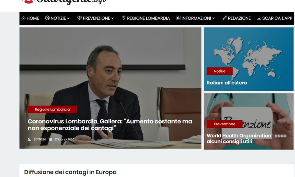 “Salvagente.info”, la piattaforma degli studenti della Magistri sul virus