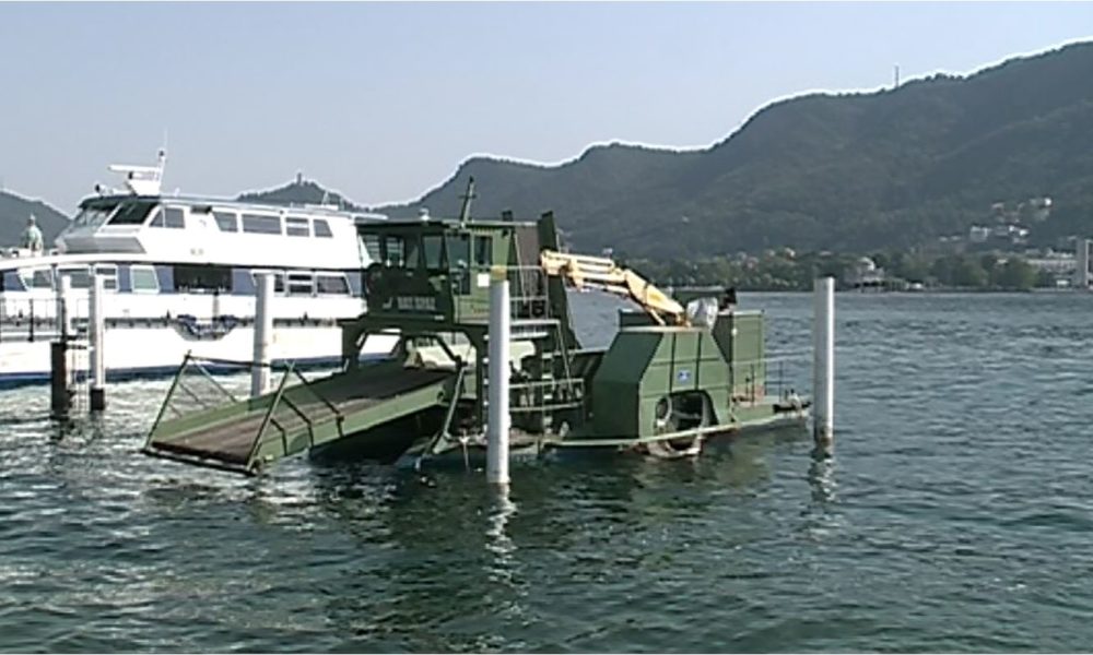 250mila euro per i battelli spazzini. Approvato accordo tra Regione e Provincia di Como per la pulizia del lago