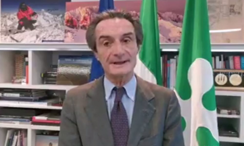 Fontana: “Soldi per anticipare la cassa integrazione ai lombardi”