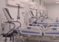 Lombardia 9.479 nuovi casi Covid, 482 nel Comasco foto: immagine letti ospedale in fiera