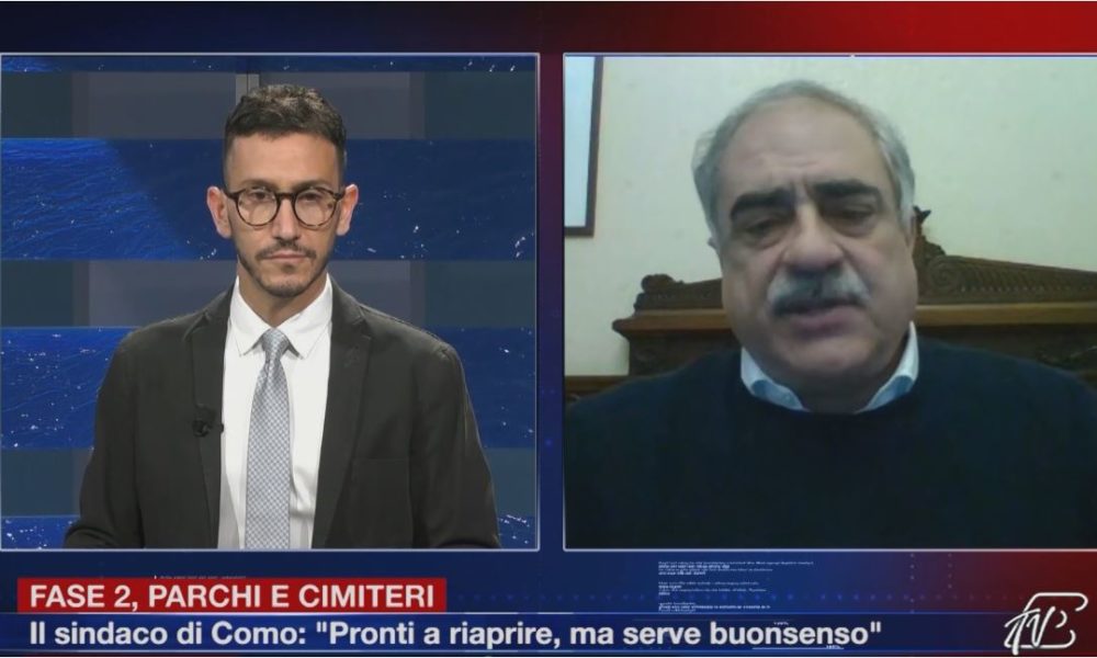 Fase 2, il sindaco di Como pronto ad aprire parchi e cimiteri “ma serve buon senso”