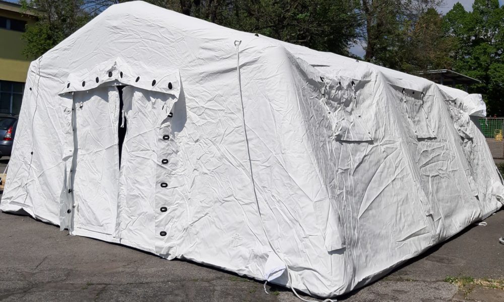 Emergenza sanitaria: due nuove tende per la Protezione civile grazie a una donazione