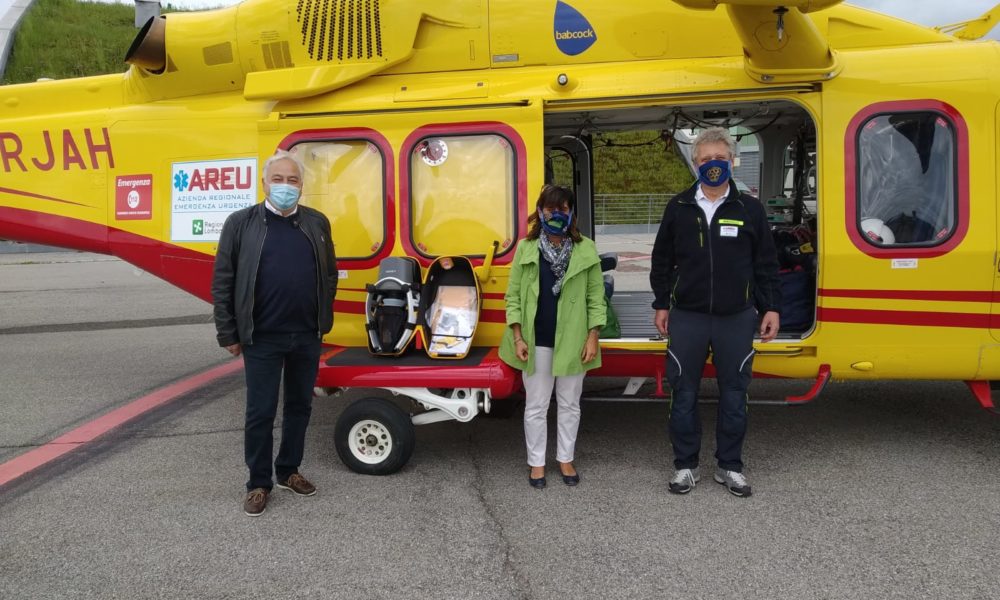 Il Rotary di Appiano dona un massaggiatore cardiaco al 118 di Como