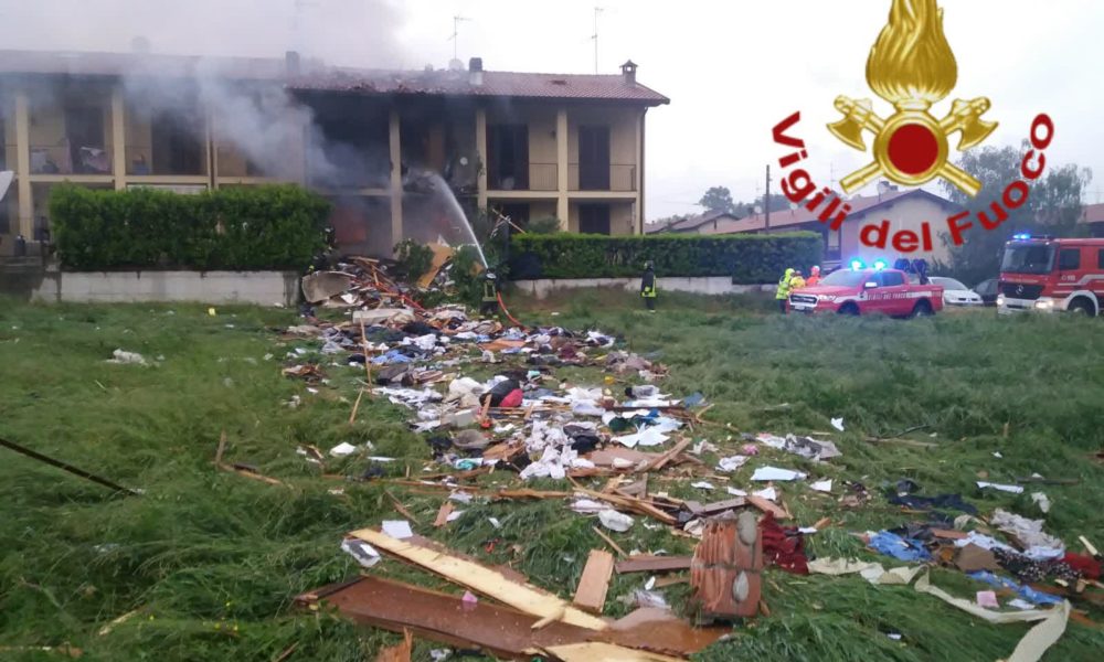 Fino Mornasco: esplosione in una villetta, una vittima