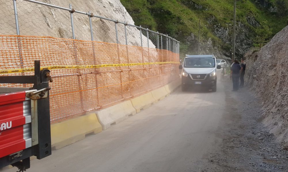 Lezzeno, completati i lavori, Lariana riaperta a senso unico alternato