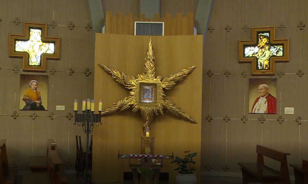 Dal Santuario Madonna del Prodigio di Garzola: domenica alle 10 la messa del vescovo in diretta su Etv