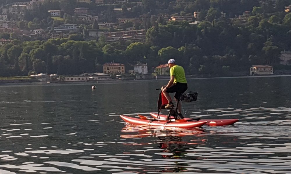 Sport acquatici sul Lario: vela, surf e canoa consentiti, purché in solitaria