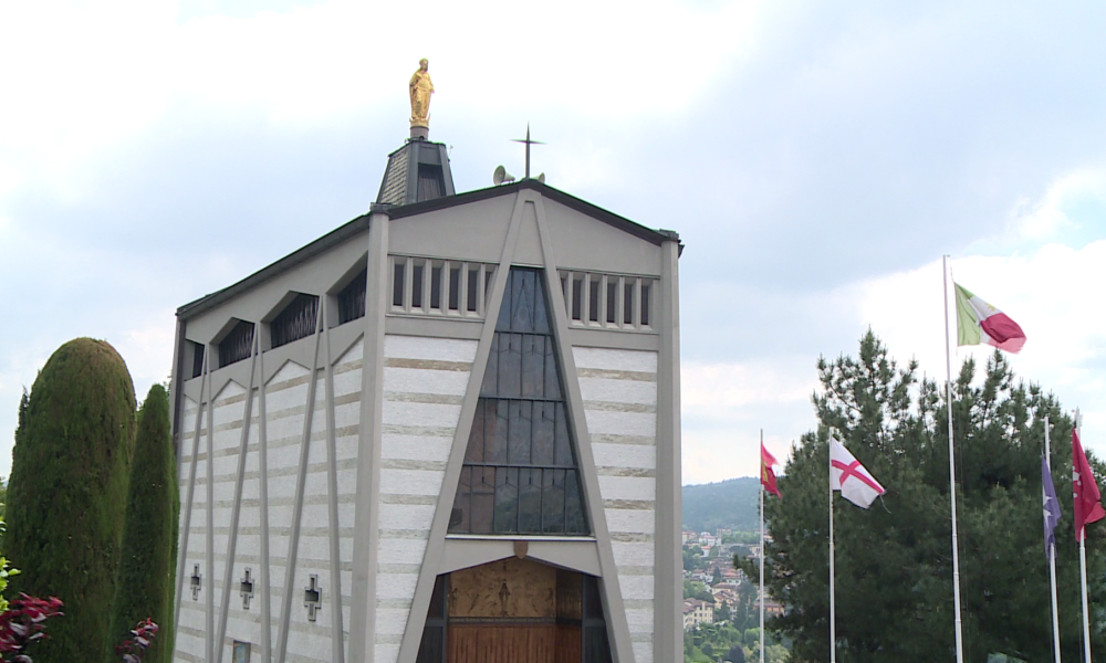 Domenica la messa a porte chiuse dal santuario di Garzola in diretta su Etv