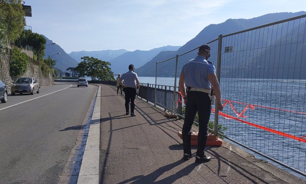 Auto nel lago in via per Cernobbio, la procura chiede il processo per il conducente
