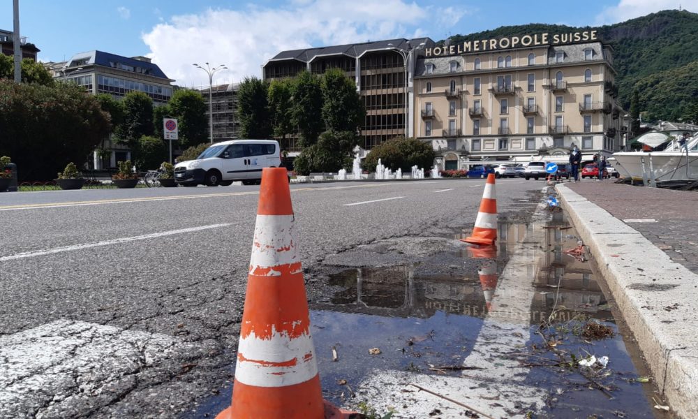 Lago di Como osservato speciale, sale il livello dell’acqua