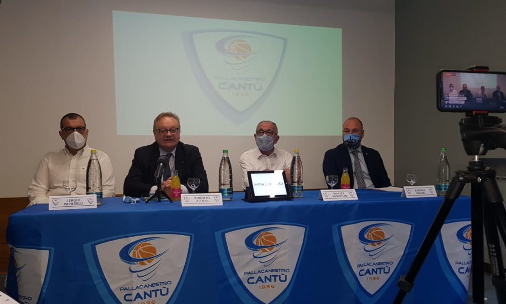 Pallacanestro Cantù presenta il nuovo presidente e lancia la campagna abbonamenti “Non vedo l’ora”