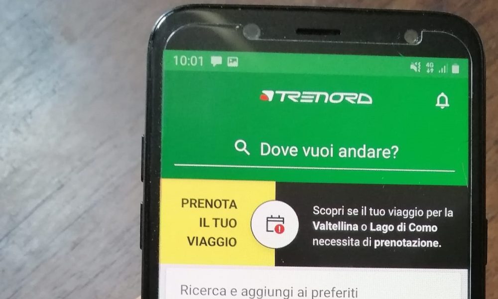 Treni Como Lago-Milano Cadorna, test sulla prenotazione on line a luglio e agosto