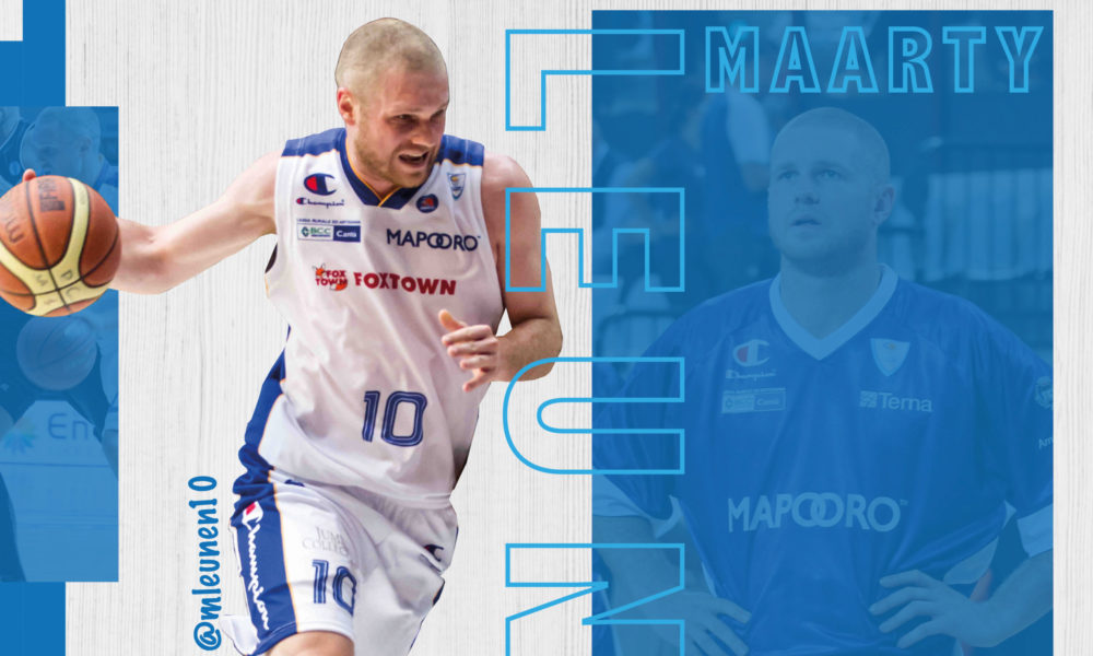 Pallacanestro Cantù, il ritorno di Maarten Leunen