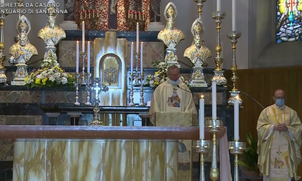 Caslino, festa della dedicazione del Santuario a Sant’Anna