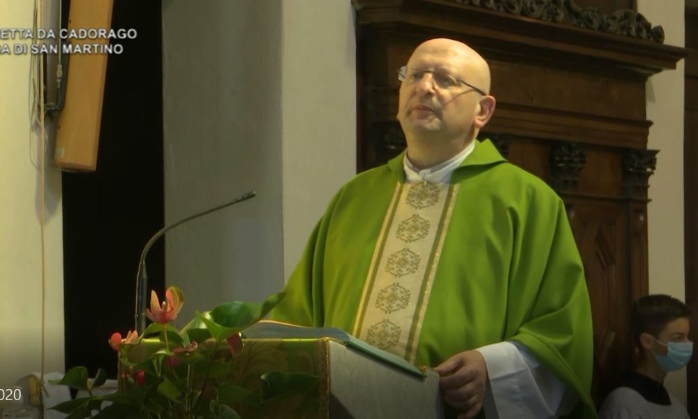 La Santa Messa in diretta su Etv dalla parrocchia di San Martino a Cadorago