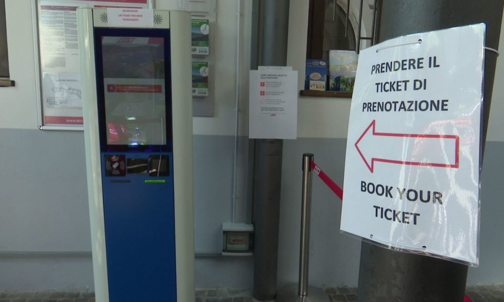 Funicolare, totem “eliminacode” per prenotare il proprio turno agli sportelli