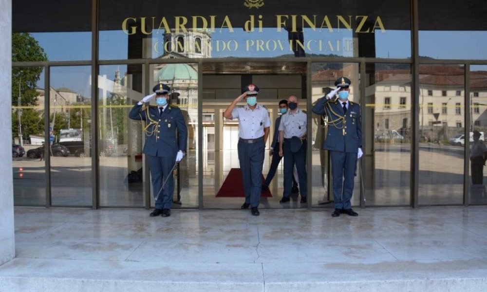 Finanza, visita a Como del comandante regionale Lombardia