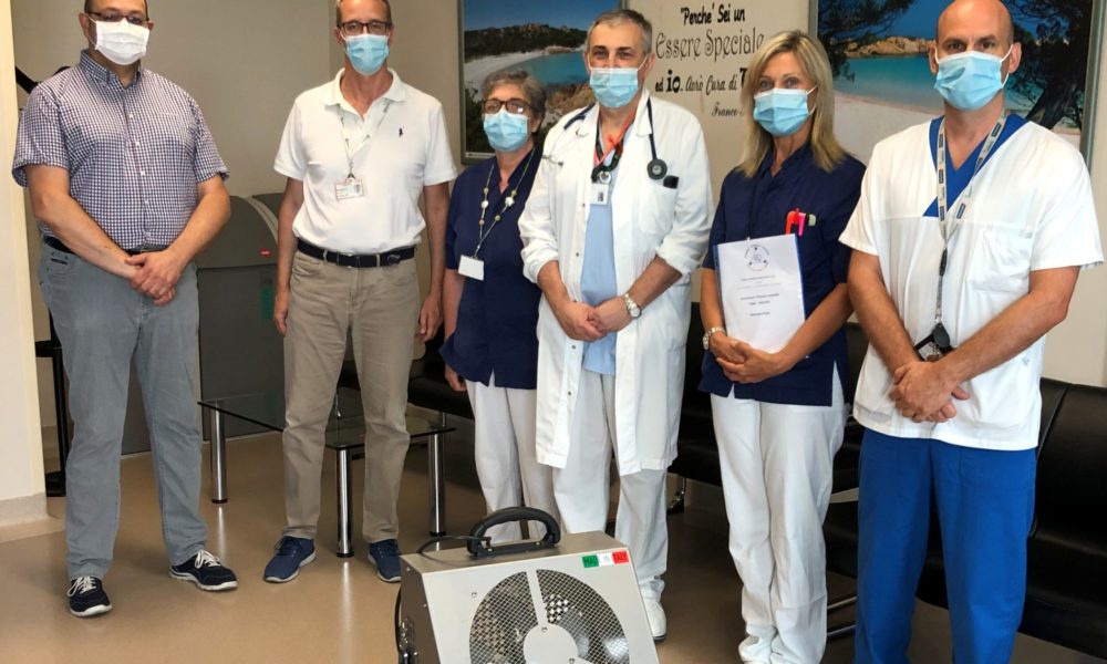 Ospedale Sant’Anna, nuovo strumento per la sanificazione in sala operatoria