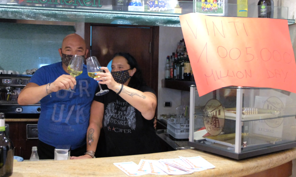 A Guanzate passa la dea bendata: anonimo vince un milione