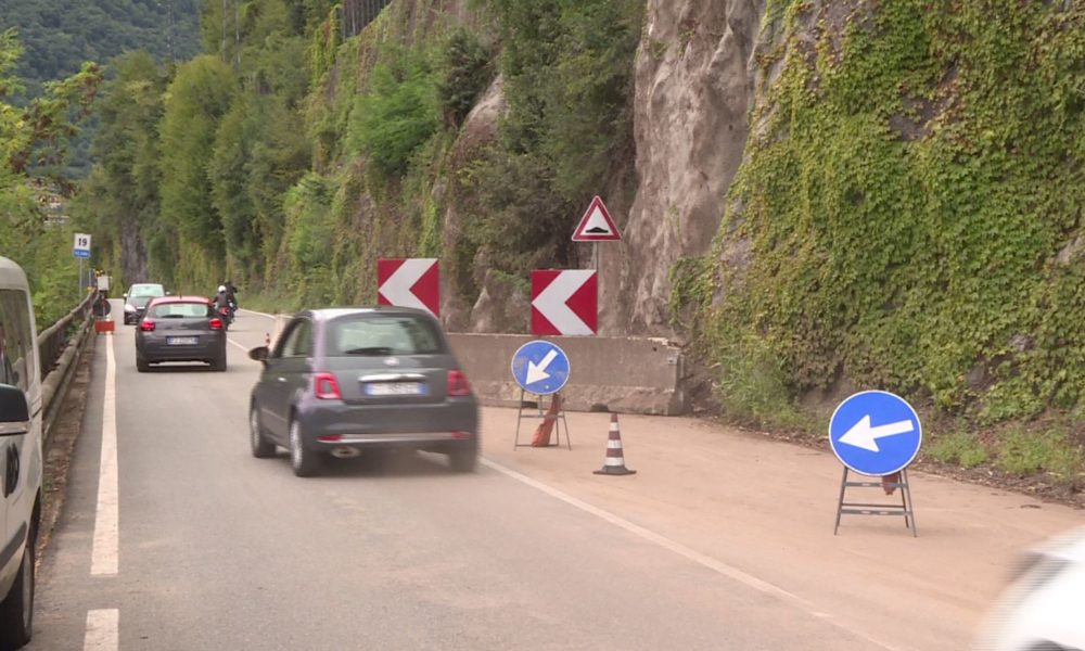 Frana, Regina nel weekend a senso unico alternato. Da lunedì tre giorni di chiusura totale dalle 8 alle 19