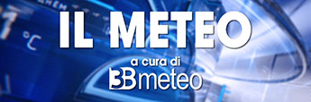 Banner con informazioni meteo per Como e Lombardia