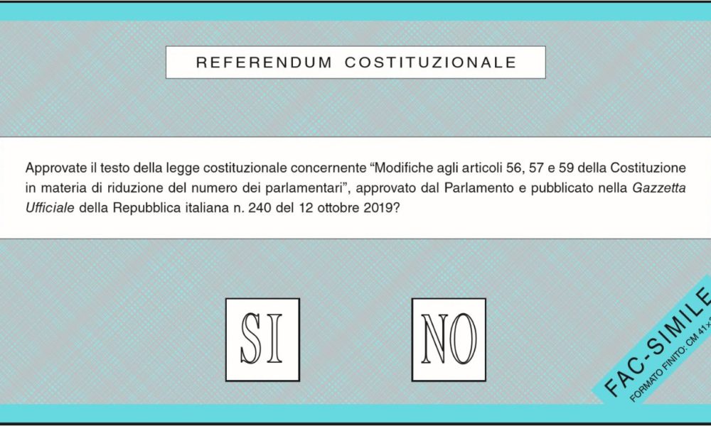 Referendum sul taglio dei parlamentari, alle urne 467.802 comaschi